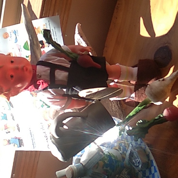 🇩🇪  Engel Puppe Hummel Doll VINTAGE GERMAN Collectible Radi Bub 11" - Picture 4 of 16